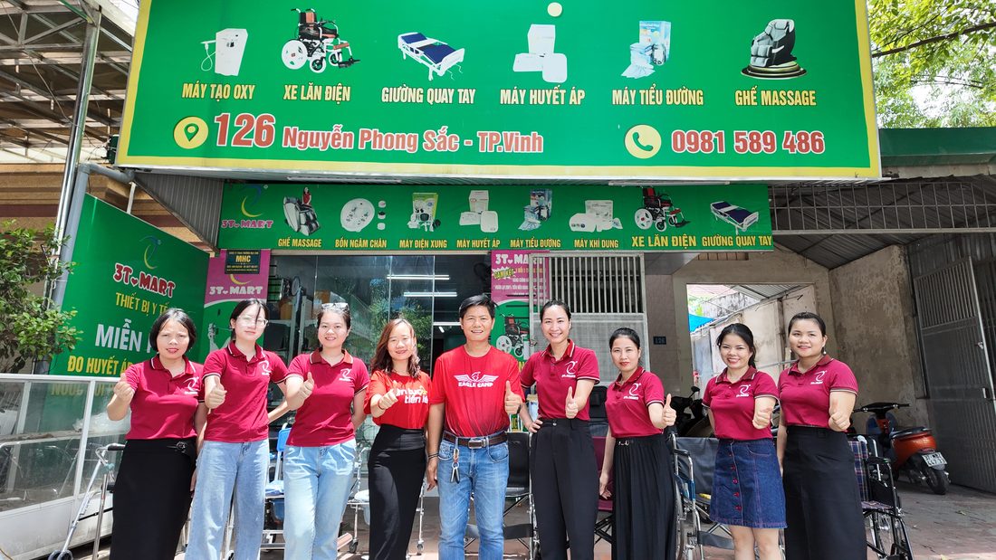 Cửa hàng 3T Mart tại 126 Nguyễn Phong Sắc TP Vinh
