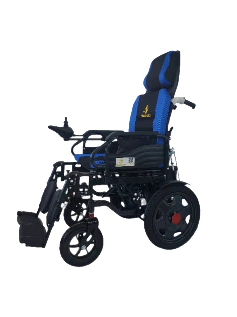 Xe lăn điện cao cấp ngả nằm, siêu nhẹ Lucass 612L, Sazuki tự động, S803 tại 3T Mart
